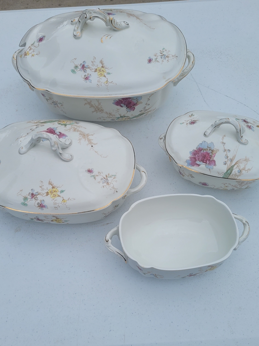 Bishop & Stonier Antique English tureens